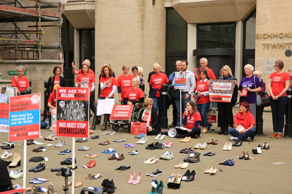 London MM 2016 demonstrators