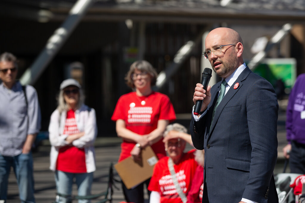 #MEAction Scotland Volunteers in Scottish Parliament